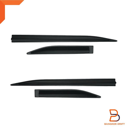Matte Black OEM Style Side Door Cladding for Mazda BT-50 (2021-2023)