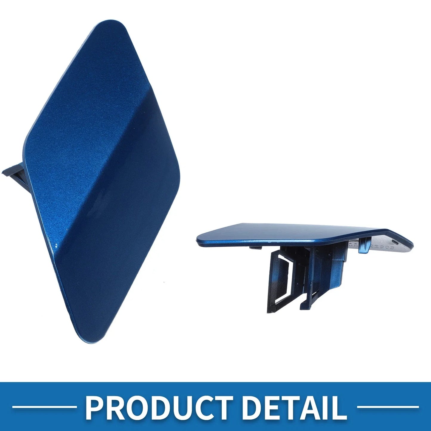 Front Left Washer Nozzle Cover Cap for BMW X6 (2015-2019) Blue 1 Pc