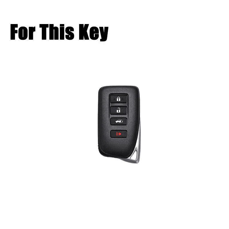 Zinc Alloy Leather Car Key Case Cover for Lexus RC RX ES NX LS LX IS GS RC300