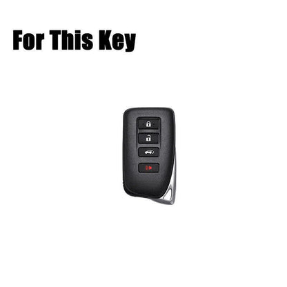 Zinc Alloy Leather Car Key Case Cover for Lexus RC RX ES NX LS LX IS GS RC300
