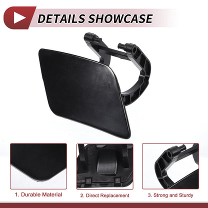 Front Right Bumper Headlight Washer Nozzle Cover for Mercedes-Benz S600 (2000-2006)