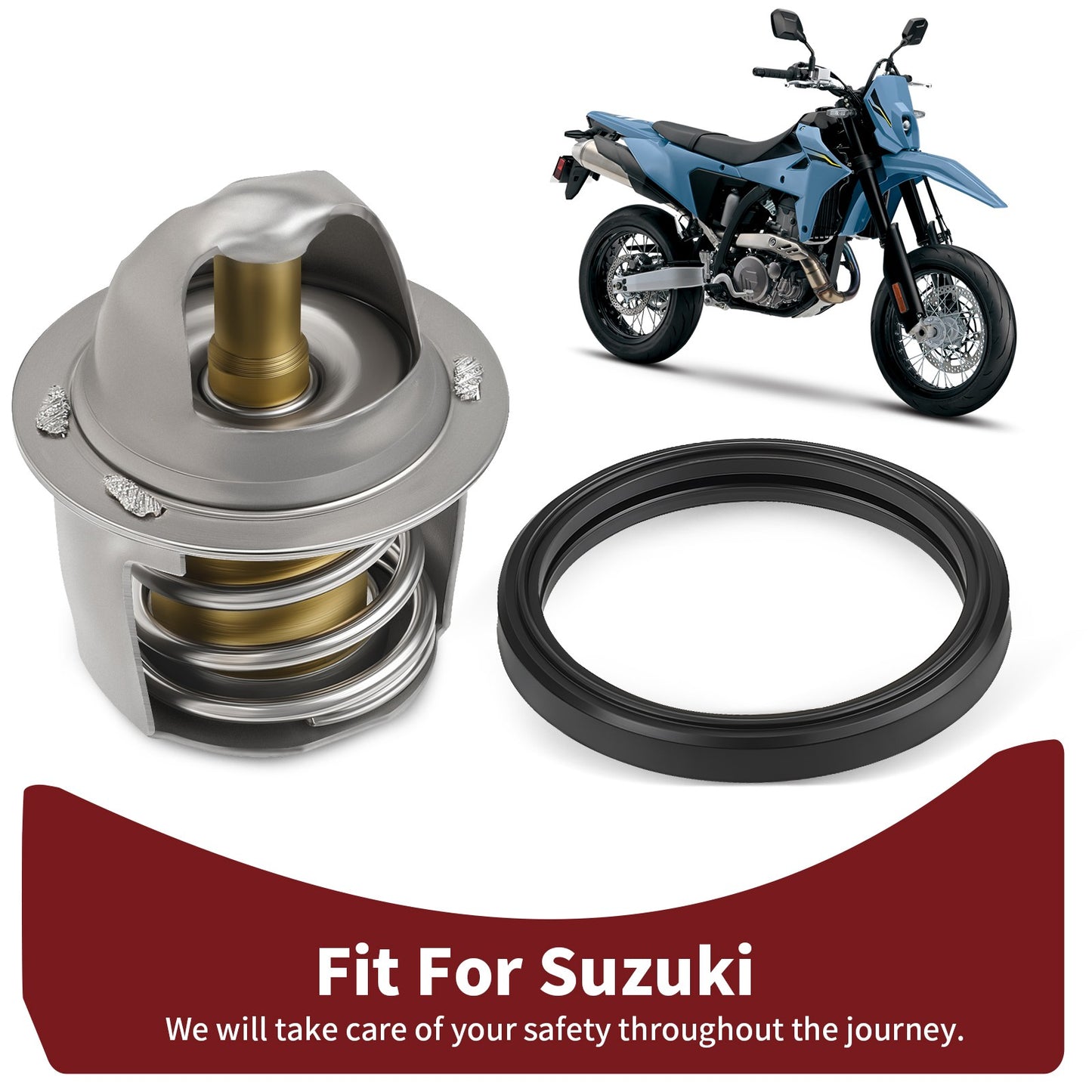 Thermostat & Gasket for Suzuki DR-Z400S/SM (2000–2024)