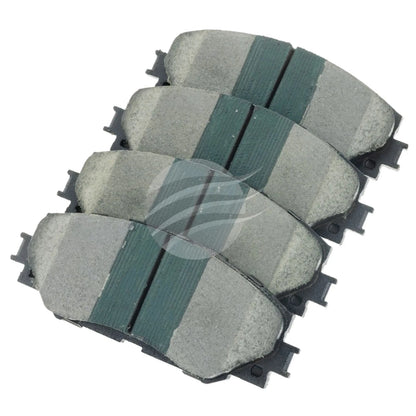 Set of 4 Bremtec Front Disc Brake Pads for Toyota Corolla (2007–2019)