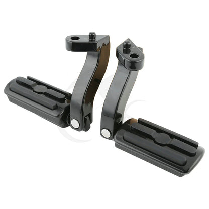 Rear Passenger Foot Pegs Mount Kit for Harley Touring Electra Glide (1993-2024)