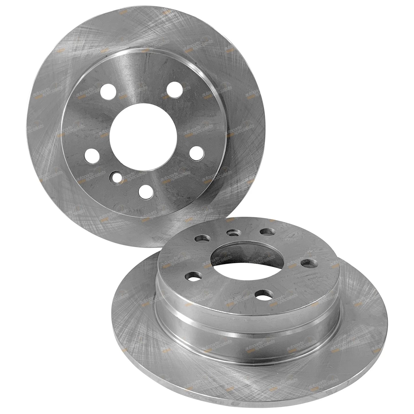 2 Rear Disc Brake Rotors for Mercedes-Benz A160 (1998–2004)