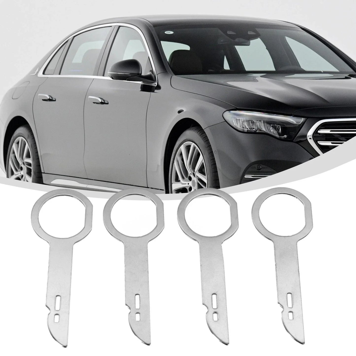 Professional Grade Metal Car Radio Release Tools for Ford For Mercedes