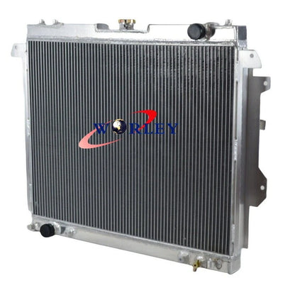 3 Row Aluminium Radiator with Fan for Toyota Hilux (2005–Present)