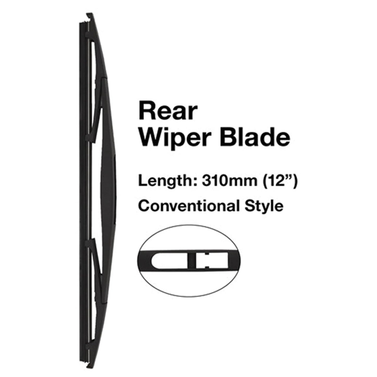 Rear Wiper Blade Assembly for Toyota Corolla (2007–2014)