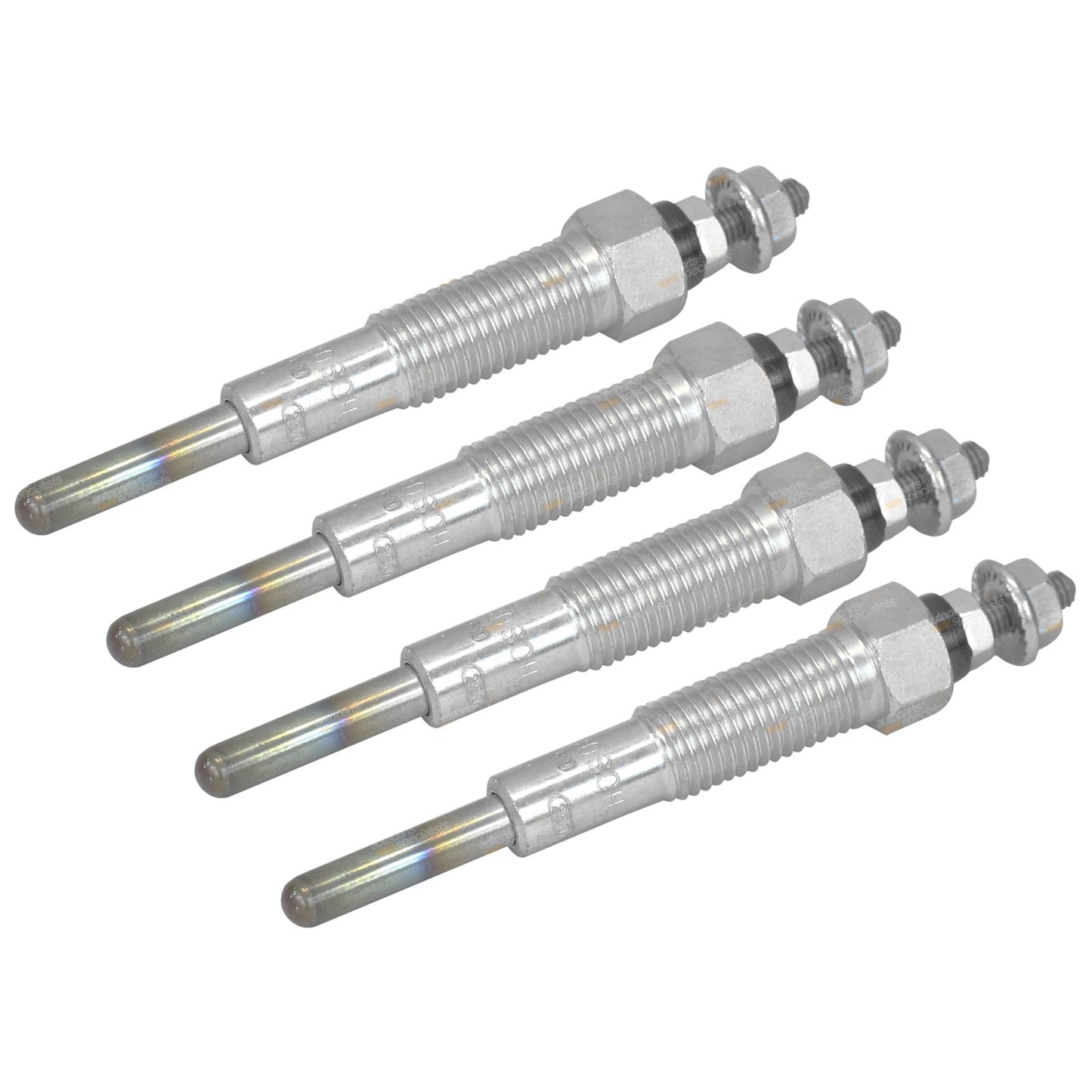 Set of 4 Glow Plugs for Mazda Capella GV (1990–1995) Diesel