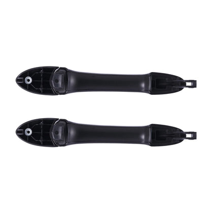 2 x Rear L+R Outer Door Handle Black for Hyundai Sonata i45 (2010–2014)