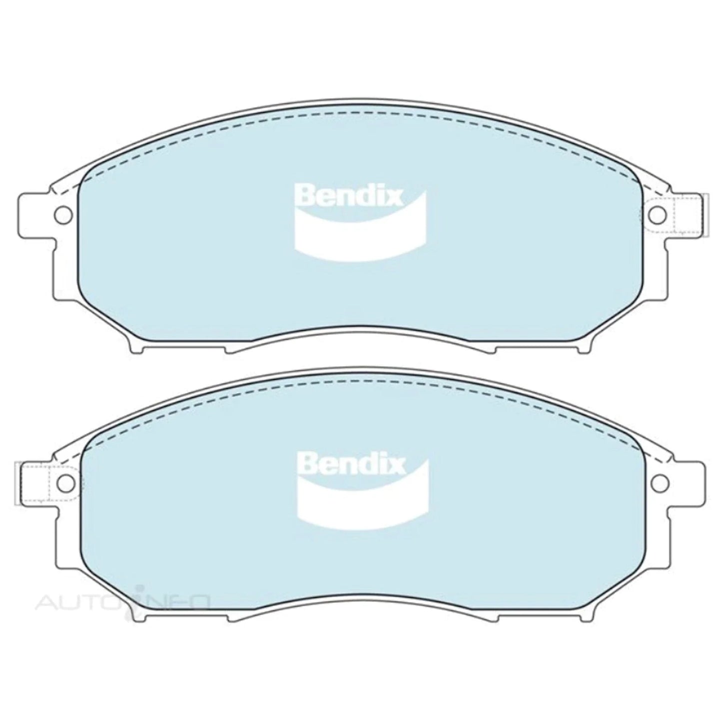 Front Disc Brake Pad Set for Nissan Dualis J10 (2010-2016)