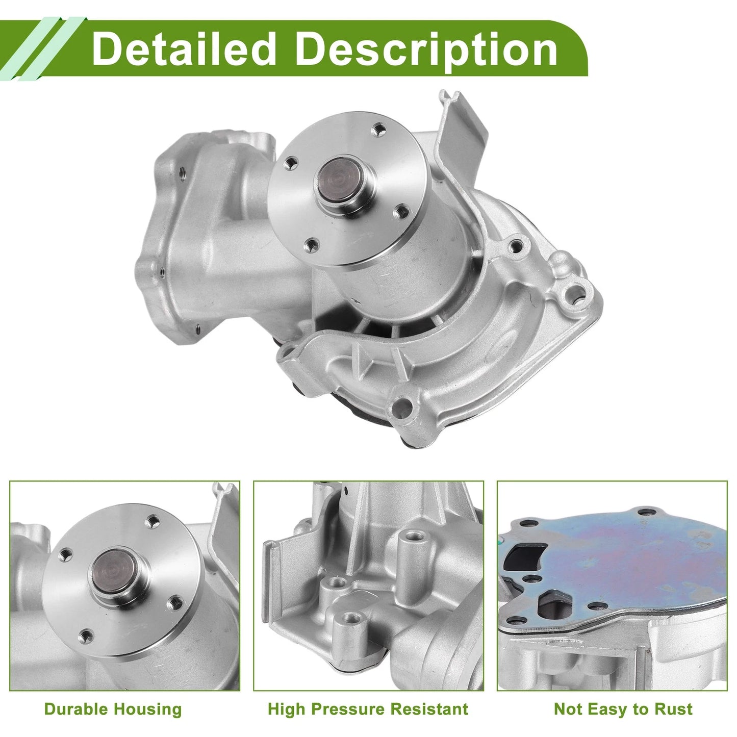 Engine Water Pump for Mitsubishi L200 (2005–2015) No. 1300A045