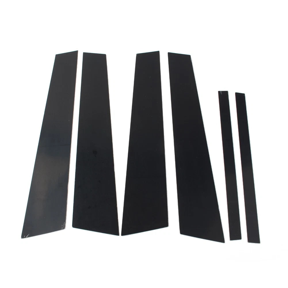 Rear Window Louver Shutter Cover Trim for BMW X3 G01 (2018–2024) Glossy Black