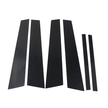 Rear Window Louver Shutter Cover Trim for BMW X3 G01 (2018–2024) Glossy Black