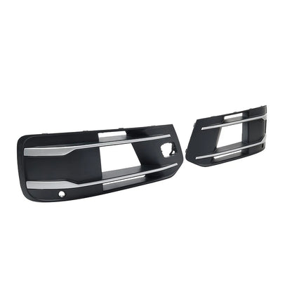 Dual Muffler Tip Cover Trim for Audi Q7 (2016–2019) Black