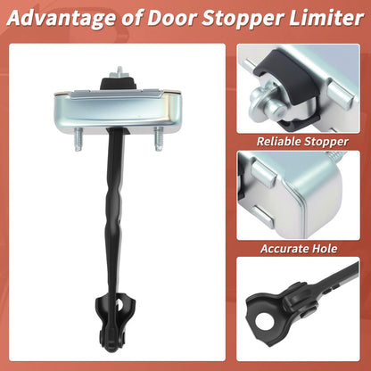 Front LH RH Door Check Strap Limiter Bracket for Toyota Avalon Camry (1995–2020) 6861006152