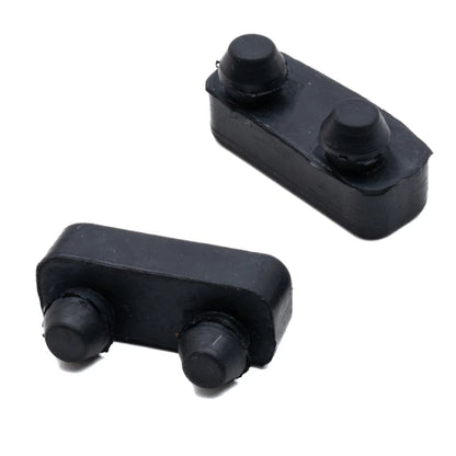 Set of 2 Rear Tail Gate Bumper Rubber for Mazda Familia 1000 (1963–1968)