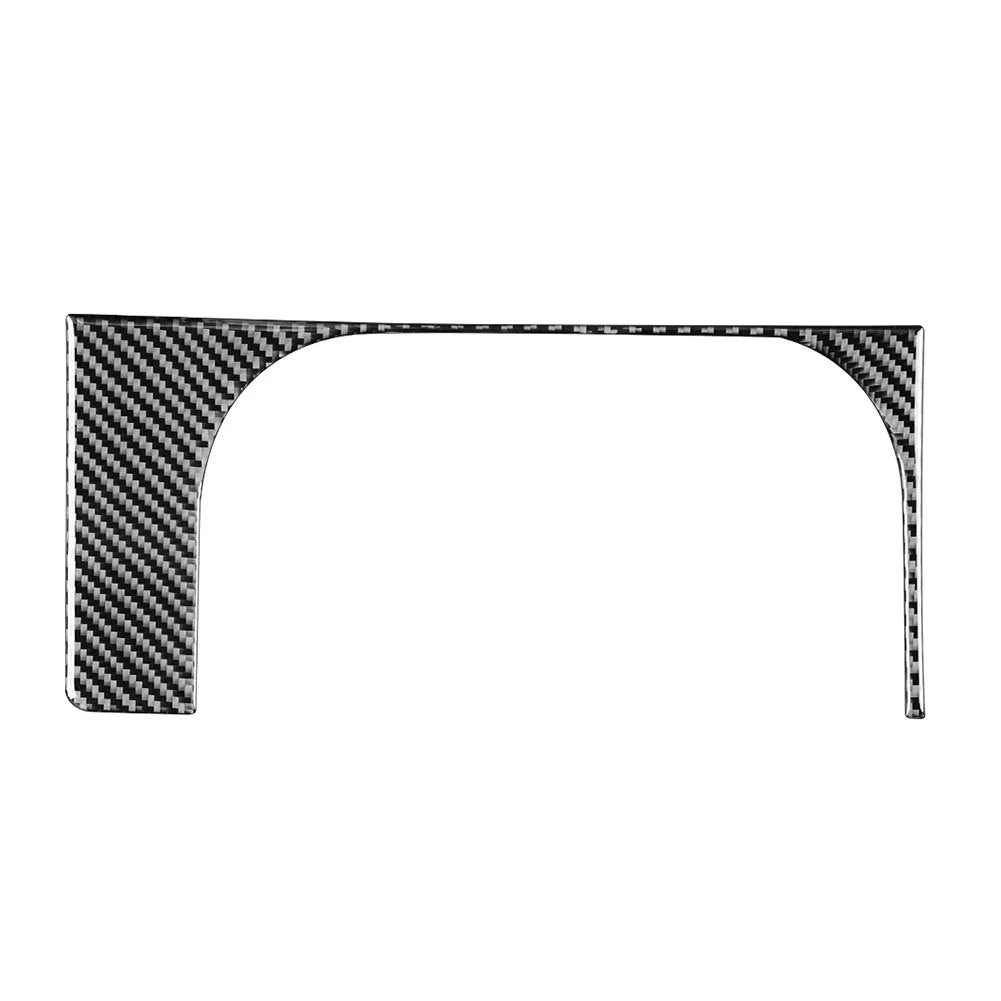 Black Carbon Center Console Water Cup Holder Cover for Toyota Tundra (2014–2021)