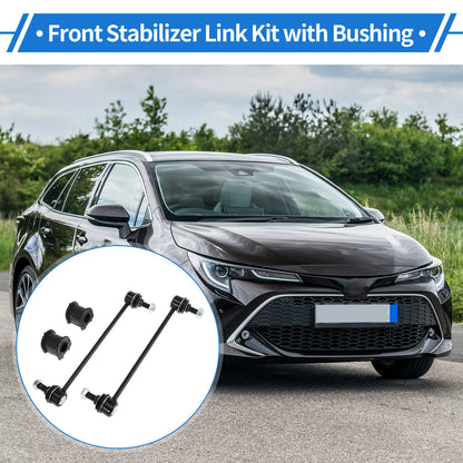 Set of 2 Front Stabilizer Bar Links with Bushings for Toyota Camry  No.K90344