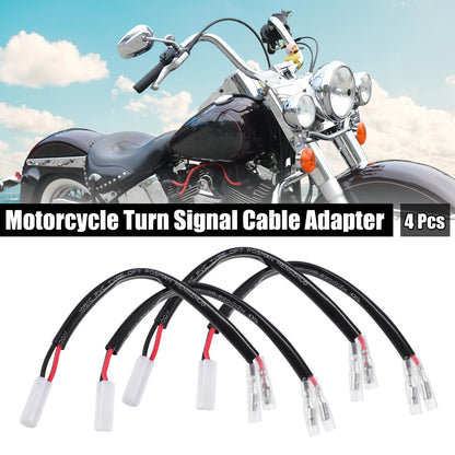 Set of 4 Turn Signal Cable Adapter Connectors for Yamaha R6 (2006–2023)