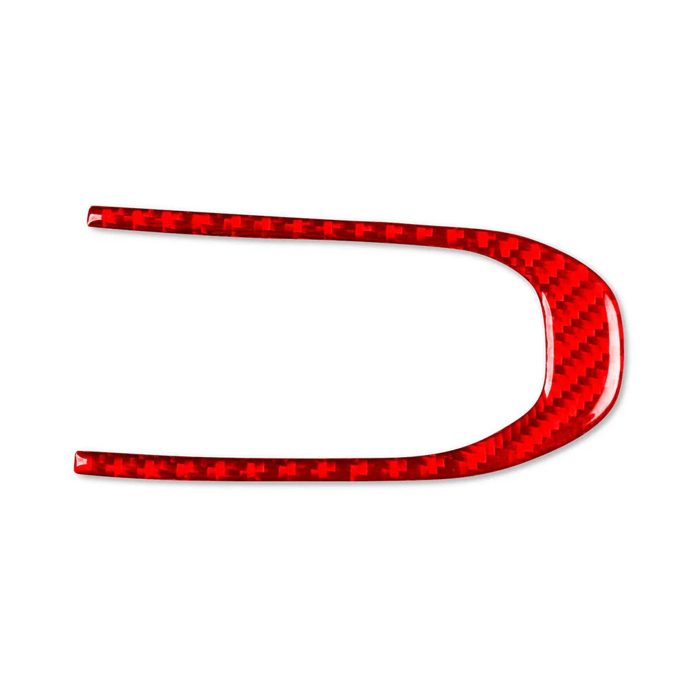 Carbon RED Headlight Switch Button Cover Trim for Hyundai Veloster (2019-23)