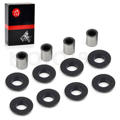 Set of 4 Shock Bushing & Bearing Sleeve Kits for Arctic Cat