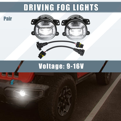 2X 4 Inch LED Fog Light for Jeep Grand Cherokee (2011–2013)