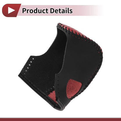 1 Pc Gear Shift Knob Cover for Nissan Murano (2009–2013) Black Red