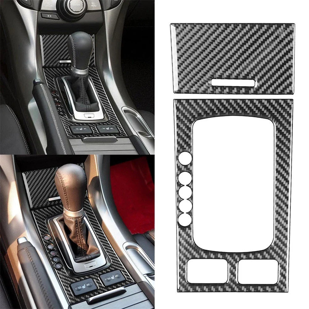Center Storage Cover Trim Carbon Fiber for Acura TL (2009–2014)