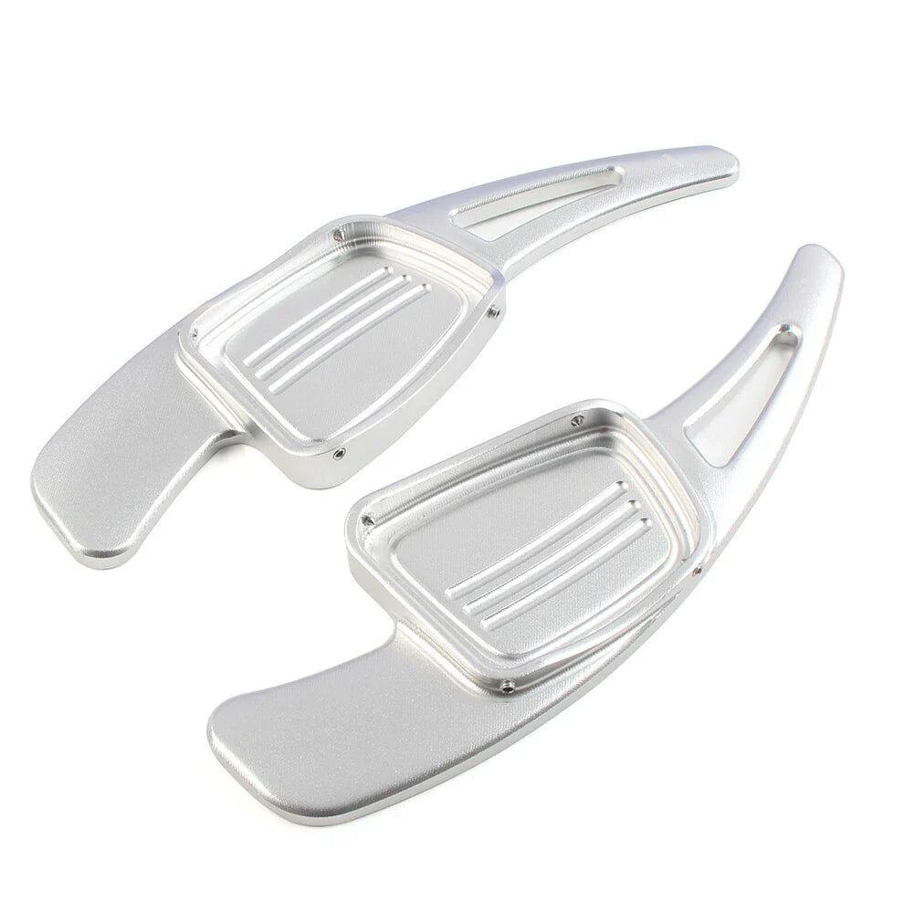 Silver Steering Wheel Shift Paddle Shifter for Audi A3 A4 A5 S3 S4 Q2 Q5 Q7 TTS