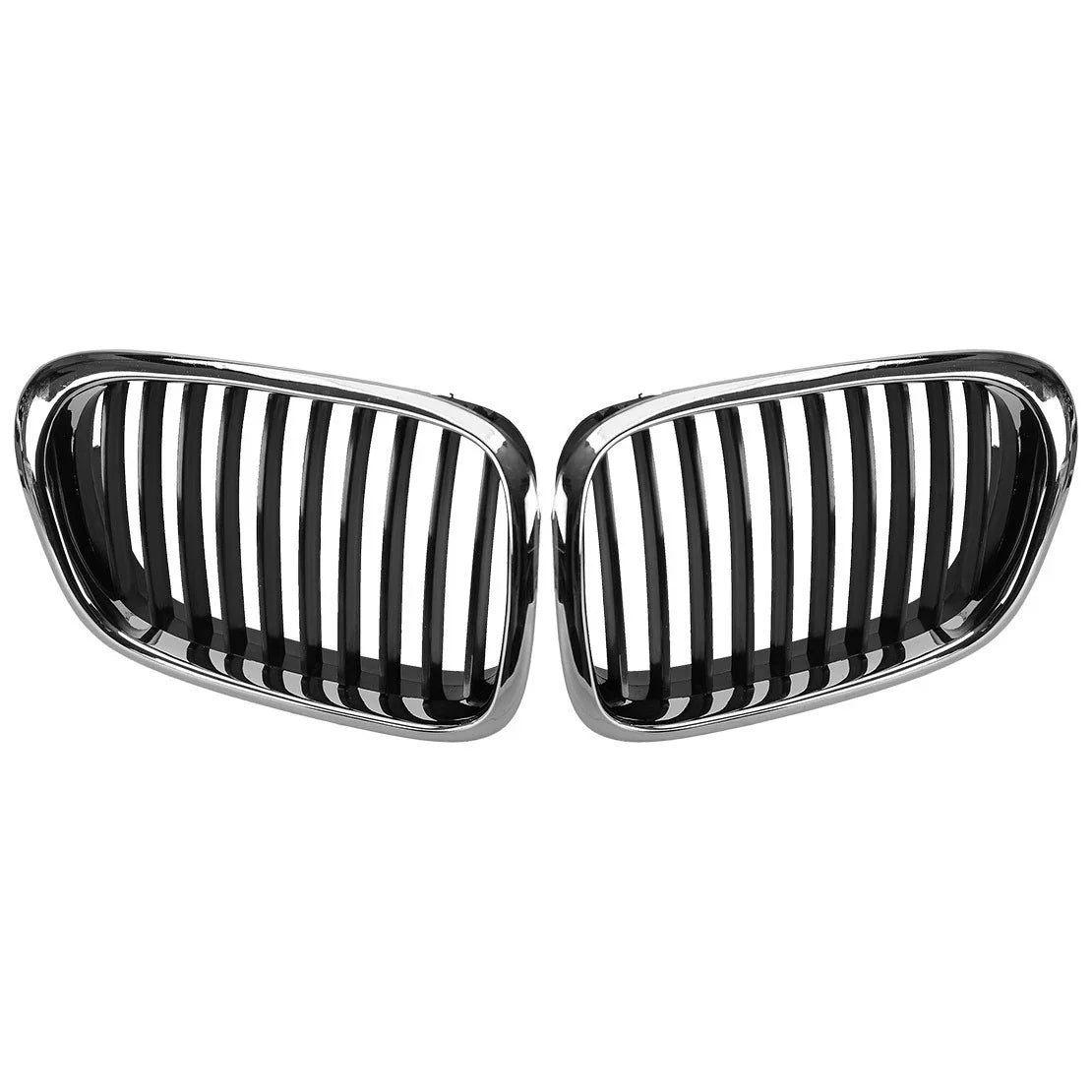 2 x Kidney Radiator Grille Ventilation Grill for BMW 5 E39 M5 (1999-2003)