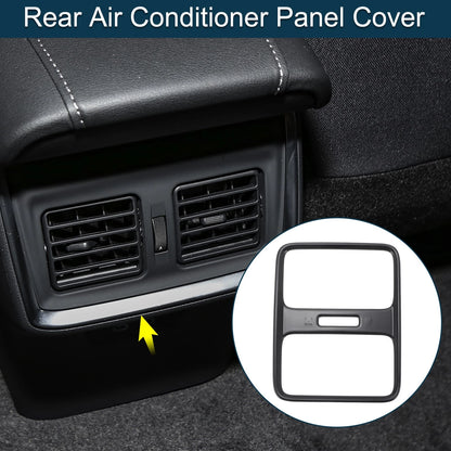 Rear Air Conditioner Panel Cover for Honda Vezel RV3/RV4/RV5/RV6 (2014–2021) Black