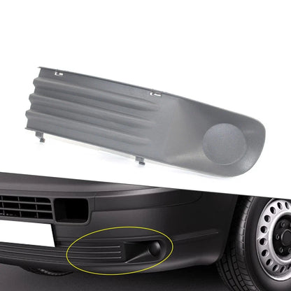 Left Front Bumper Fog Light Grille Cover for VW Transporter T5 T28 T30 (2003-2009)