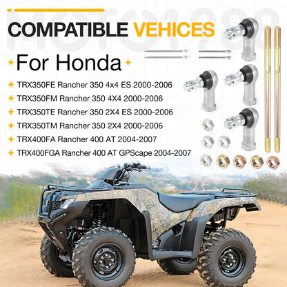 Tie Rods End Kit for Honda TRX350TE Rancher 350 (2000–2006)