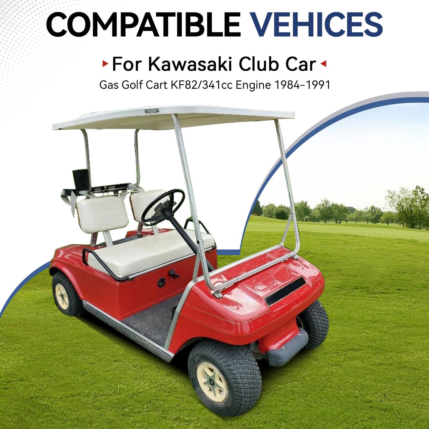 Connecting Rod Splasher for Kawasaki Club Car Gas Golf Cart (1984–1991)