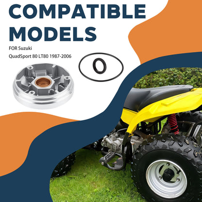 Moveable Drive Face Sheave & O-Ring Seal for Suzuki QuadSport 80 (1987–2006)