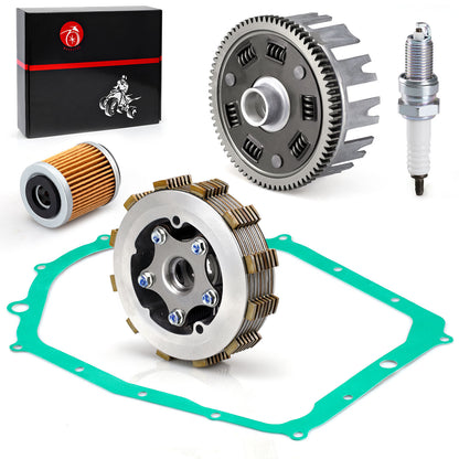 Clutch Assembly Kit & Basket for Yamaha YFM350 Warrior 350 (1987–2004)