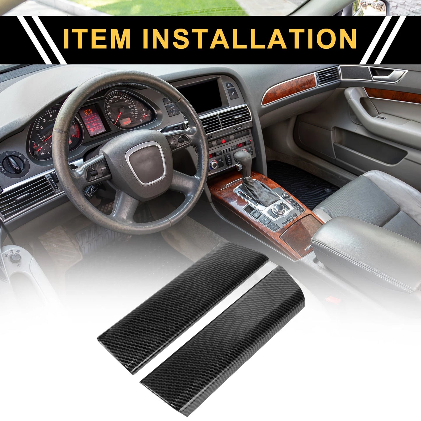 Set of 4 Door Handle Protectors for Ford F-150 (2021–2024)