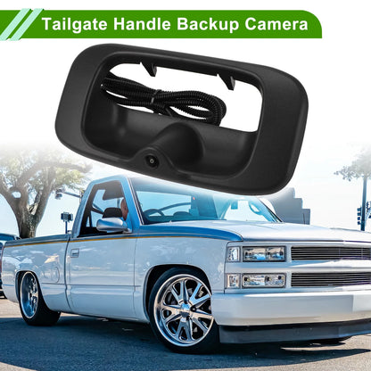 Tailgate Handle Backup Rear View Camera No. 15046512 for Chevrolet Silverado (2014–2019)