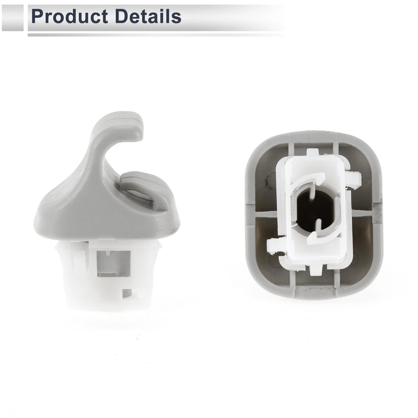 Sun Visor Holder Clip for Nissan Murano (2003–2007) No. 96409CC00B Gray