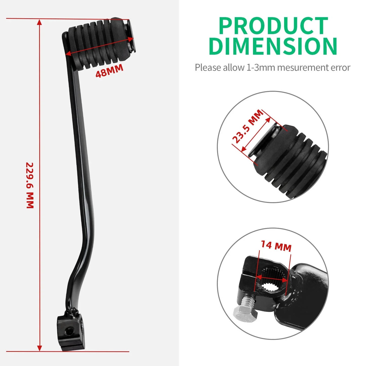 Gear Shifter Shift Lever Pedal for Honda Foreman 400