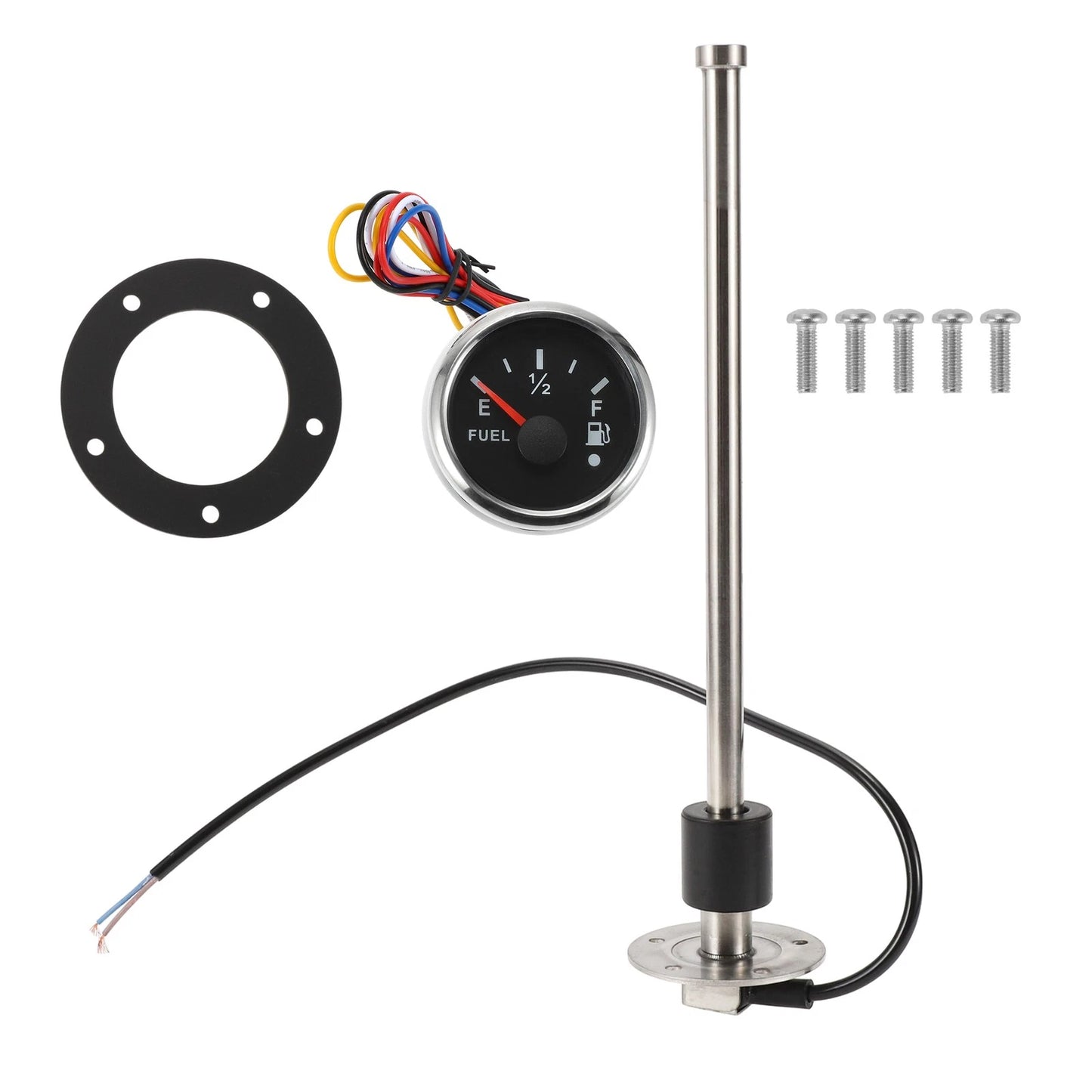 Fuel Sending Unit and Gauge Kit 240-33 Ohm 330mm for Boat Car Truck