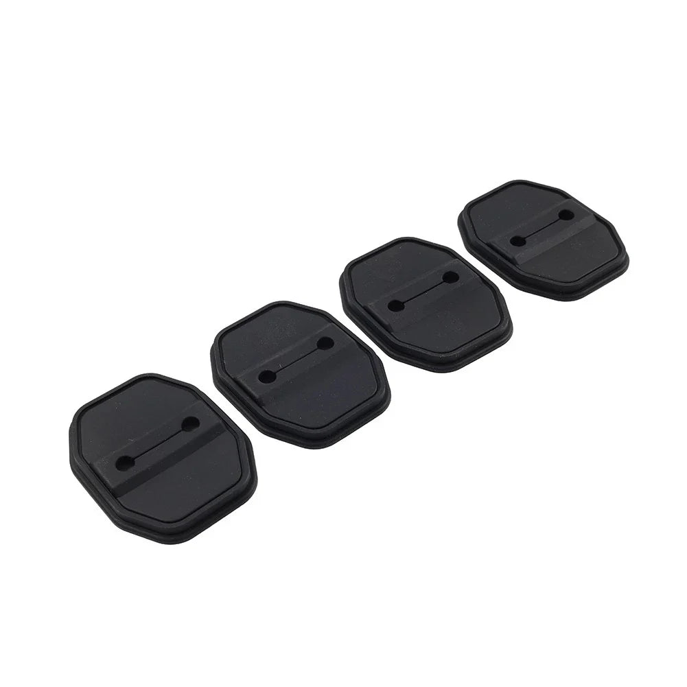 BLK Door Lock Protective Covers for BMW F40 F45 G20, Benz C Class, Maserati