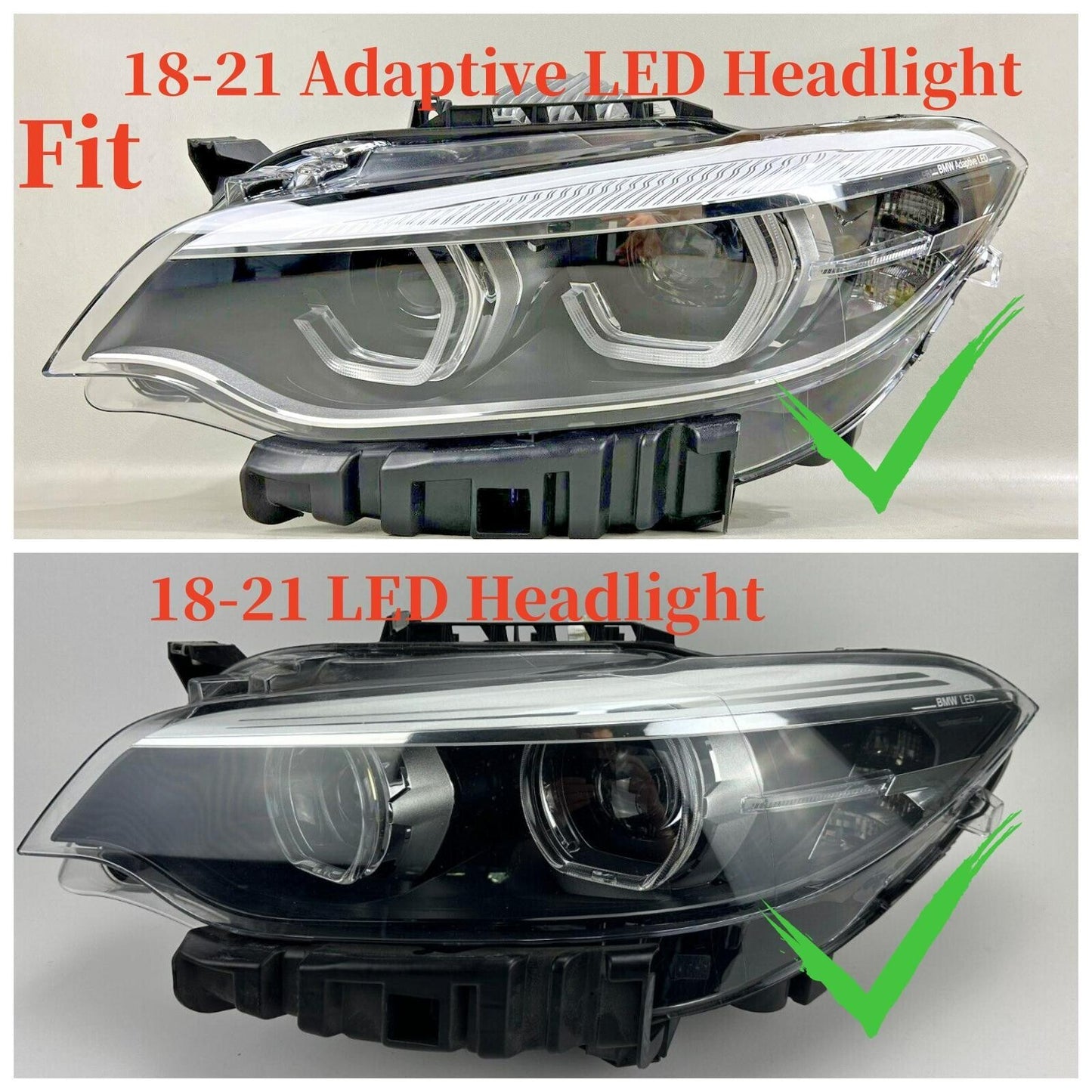 Yellow Angel Eyes DRL for BMW F22 F23 F87 M2 230i 240i (2018) LED Headlight