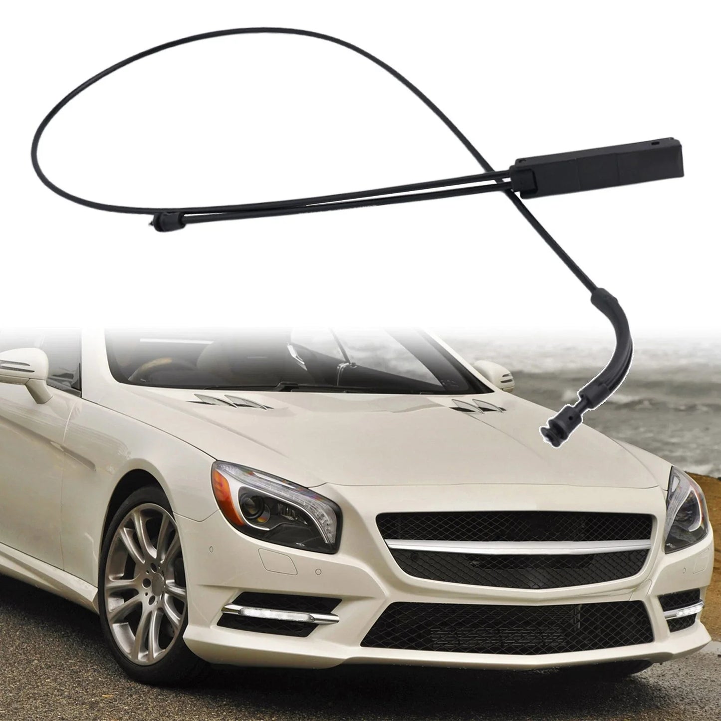 Engine Hood Release Cable for Mercedes C-Class (2007–2014)