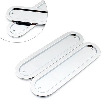 2X Chrome Engine Side Mark Sign Covers for BMW R18 (2020–2023)