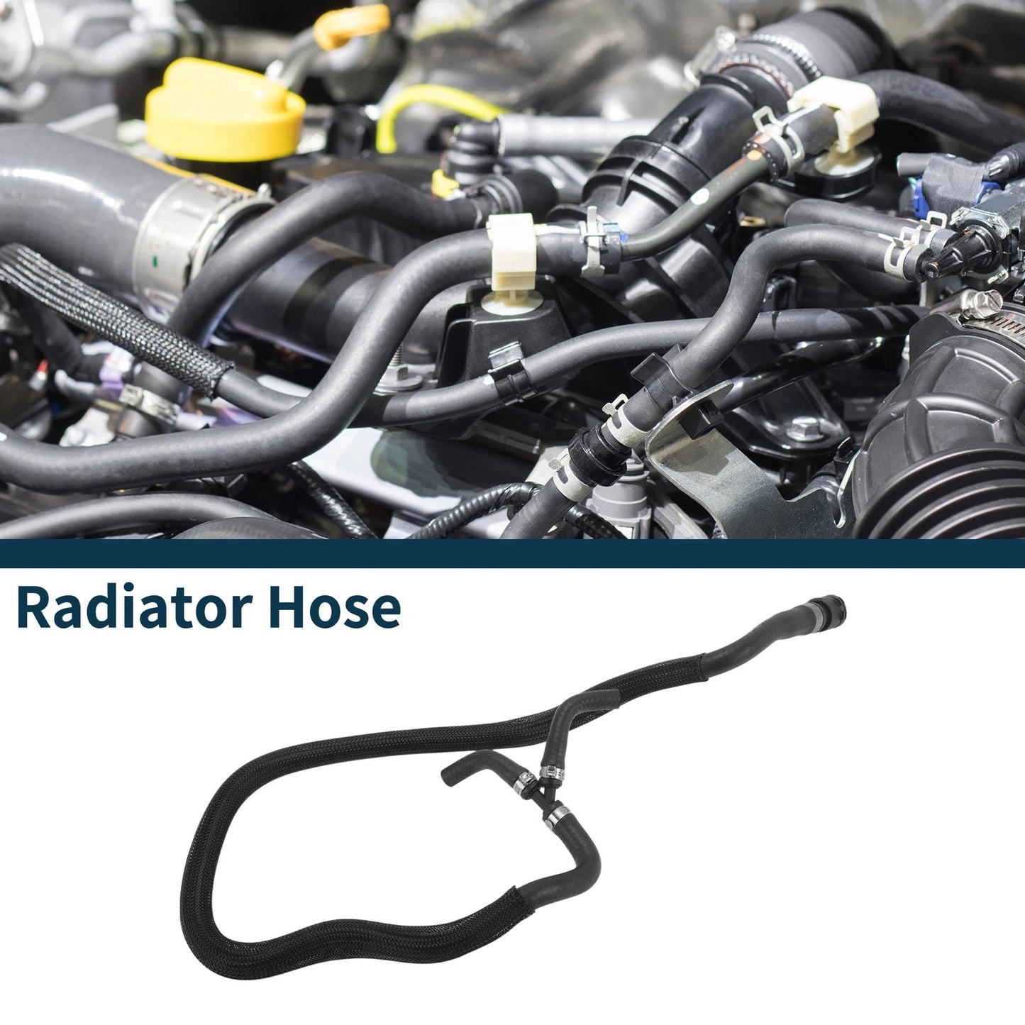 Radiator Hose No. 17127508041 for BMW 7 Series (2003–2008)
