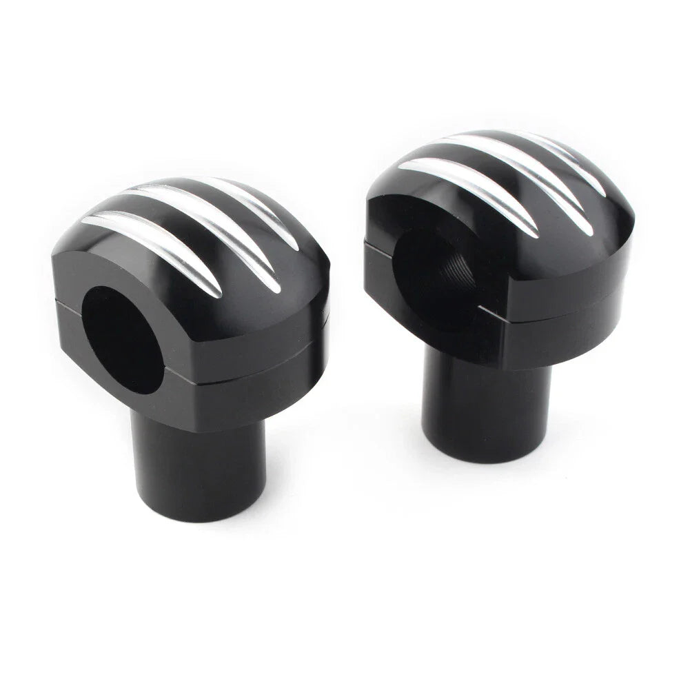 25mm Handlebar Adapter Risers Clamp for Harley Fatboy