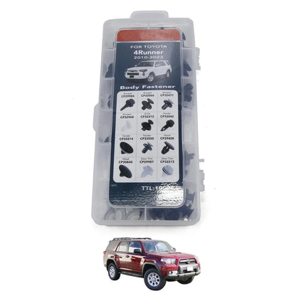 Set of 4 Bumper Fender Hood Grille Retainer Clips for Toyota 4Runner (2010–2023)