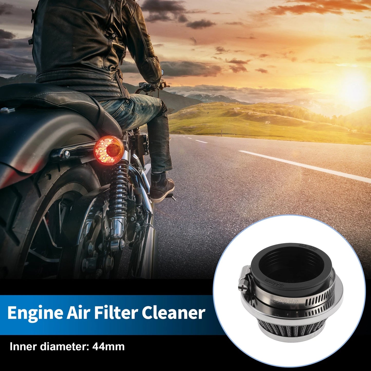 Air Filter for Motorcycle (44mm)